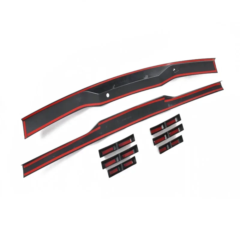 For KIA Mohave Borrego 2020 2021 2022  ABS Car Front Hood Bumper Lid Bonnet Grille Cover mesh Grille Bonnet Exterior Accessories