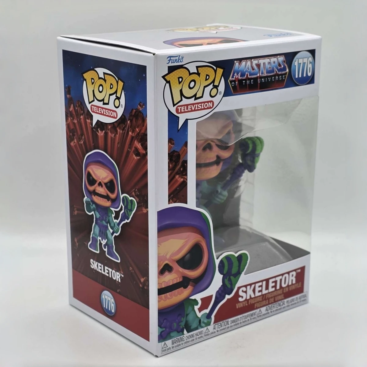 

Виниловая фигурка Funko Pop Masters of the Universe: Скелетор в стиле комиксов # Официальная лицензированная статуэтка ограниченной серии 1776 года, подарок для фанатов