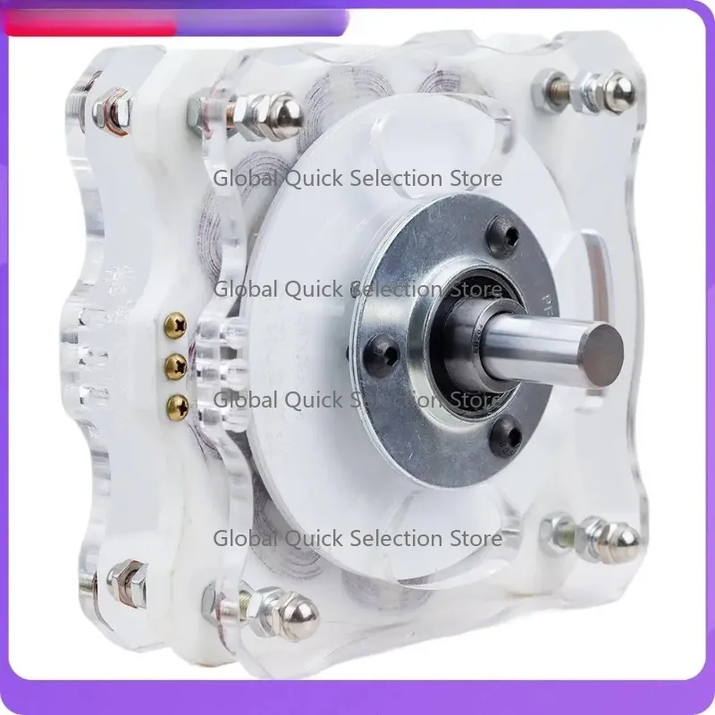 1000W DIY Disc Generator Coreless Generator Permanent Magnet Low Speed High Efficiency Wind Power Hydraulic