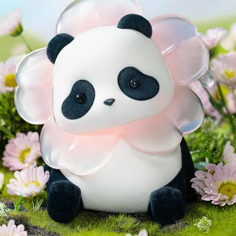 Panda Roll Spring Flowers Panda YAYA Ornament Toy Figures Trendy Play Cute Creative Friend Birthday Christmas Gift