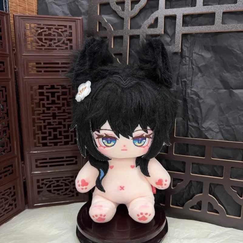 20cm Anime Game Honkai: Star Rail Ruan Mei Kawaii Cosplay Plush Stuffed Doll Body With Skeleton Cartoon Plushies Toy Fans Gift