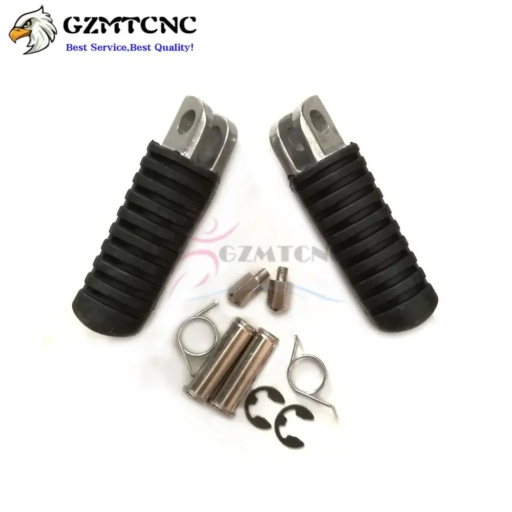 Motorcycle Front Footrest Foot Pegs for Kawasaki Ninja 400/600/650R ER4N ER4F ER6N ER6F EX6 Anti-Slip Footpegs Pedals