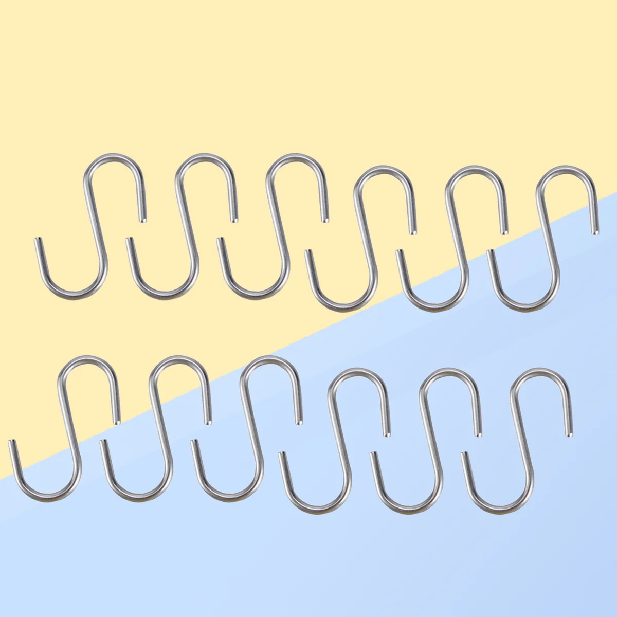 10 Pcs Kitchen Hooks Heavy Duty Hangers Coat Pothook over The Door Racks for Clothes