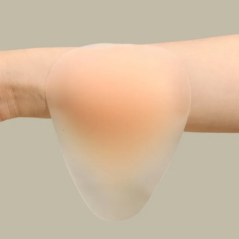 Senza colla Copricapezzoli appiccicosi Gocce profonde Reggiseno invisibile Adesivi Nubra in silicone ultra sottile senza cuciture Cuscinetti per il sollevamento del seno Pasties