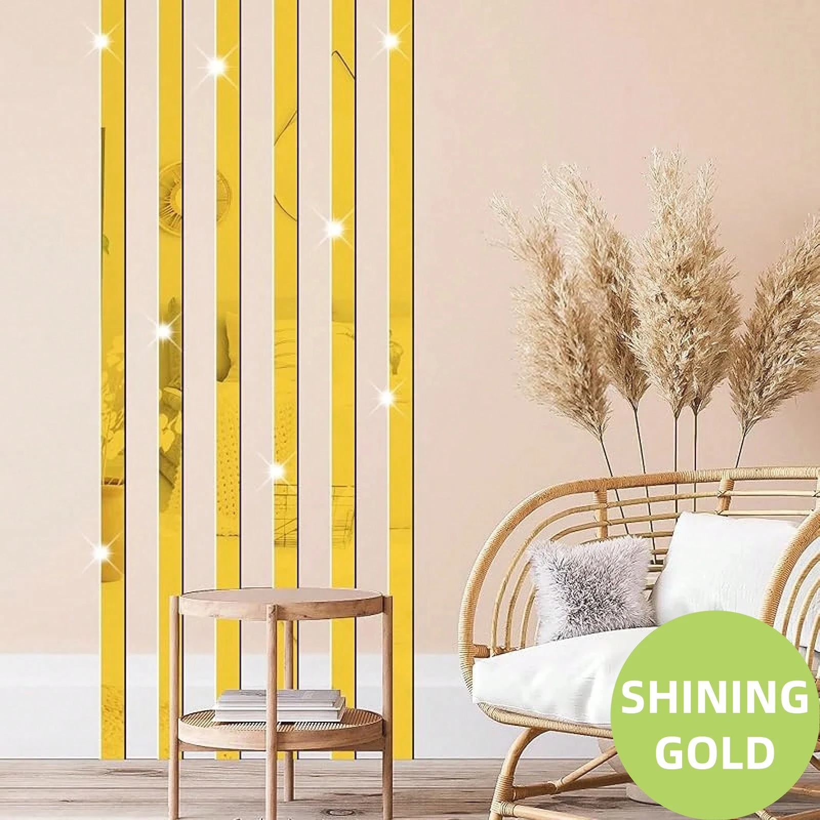 5-Meter-Long Mirror Stainless Steel Metal Decorative Strip, With Beautiful Wall Edges, Waterproof And Wear-Resistant.