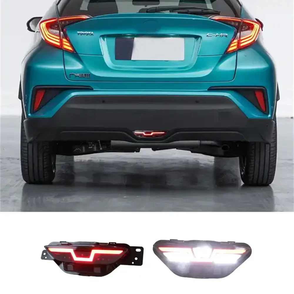 

Для Toyota CHR 2017 2018 2019 автомобильный фонарь заднего тормоза