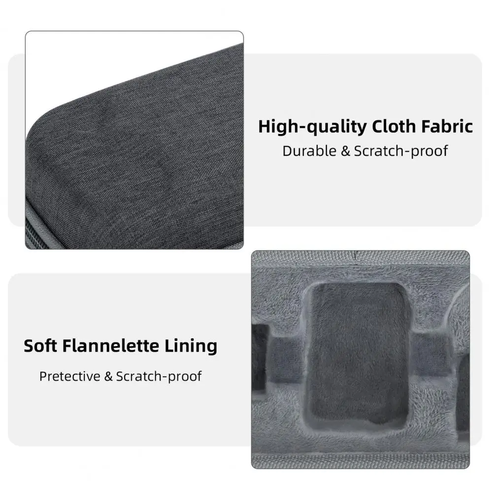 لينة الجلد المدبوغ بطانة حقيبة حماية تخزين حقيبة يد منظم ل Insta360 الذهاب 3 حالات حمل صغيرة مع شبكة مقاومة للخدش