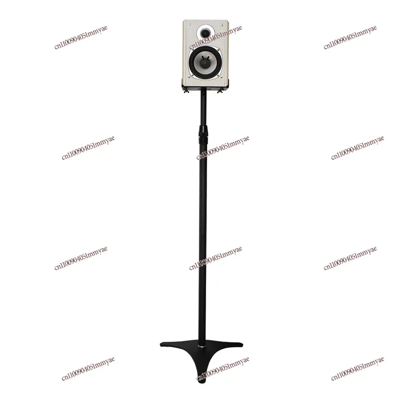 Surround Speaker Floor Bracket, Home Theater Satellite Audio Bracket Lifting Shelf, Metal Telescopic Tripod