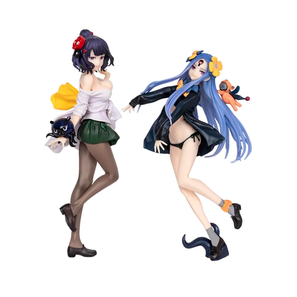 

25cm Fate/Grand Order Katsushika Hokusai Sexy Anime Girl Figure Abigail Williams Action Figure Melusine Figurine Model Doll Toys