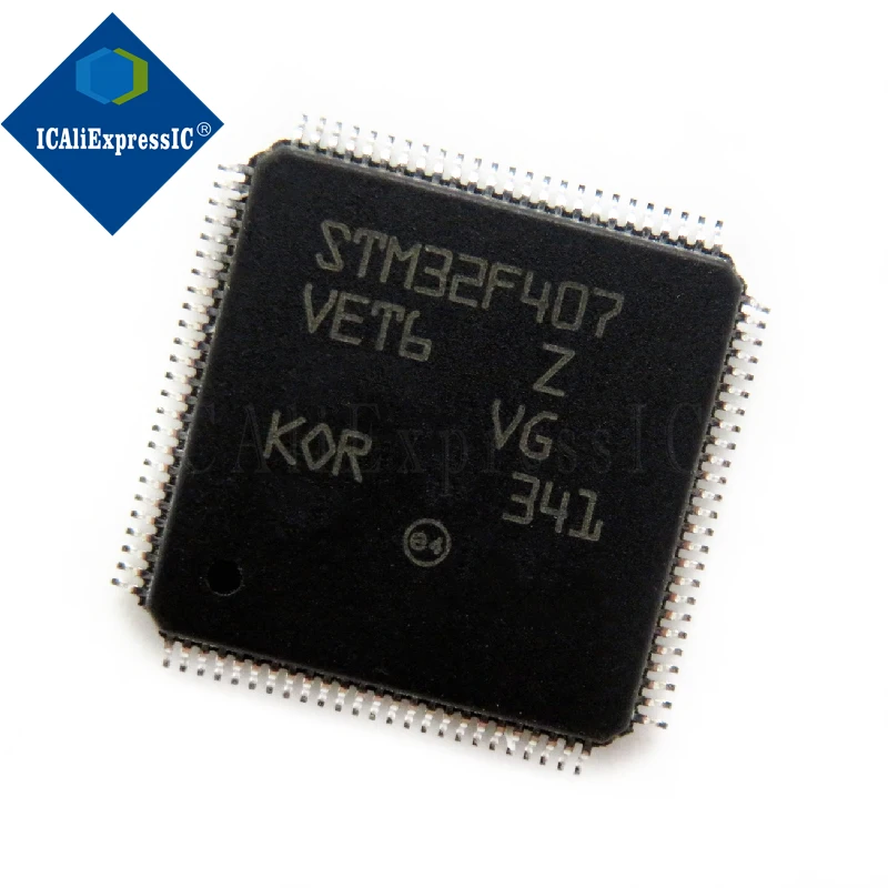 1piece STM32F407VET6 STM32F407 LQFP-100