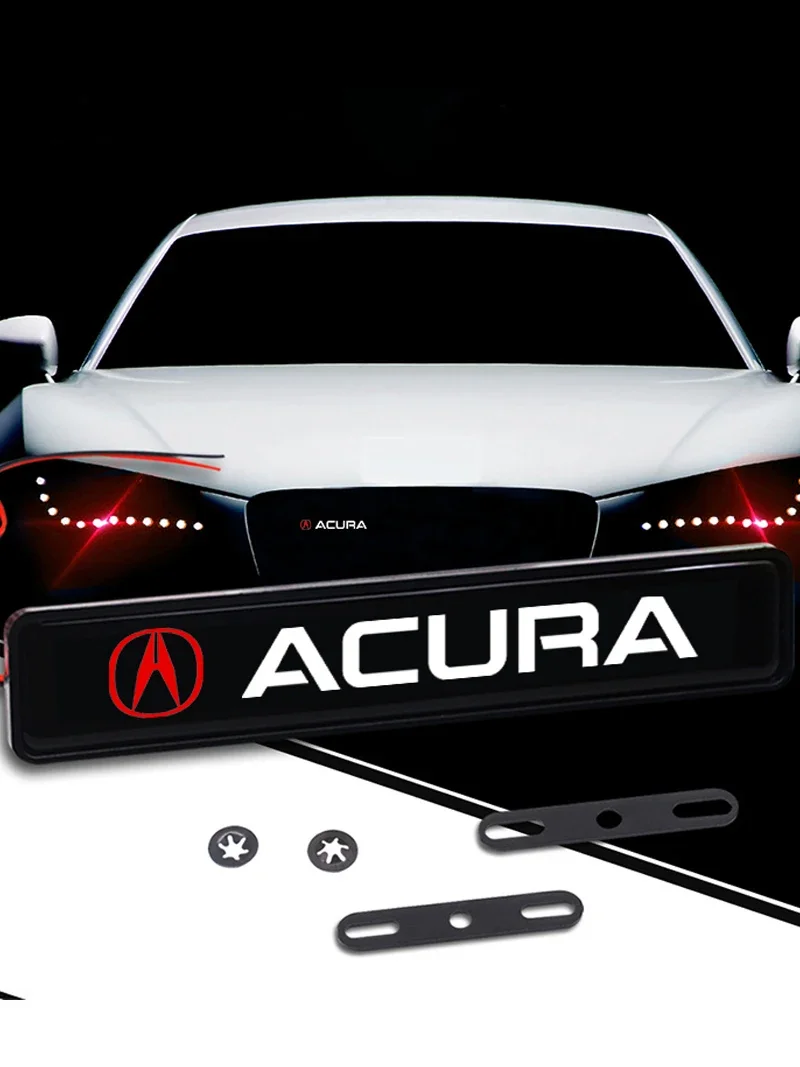 

Car Front Cover Grille Lamp Emblem Decor Lightings LED Light For Acura Integra TL TLX ILX RL NSX ZDX MDX RDX TSX RSX RLX TLX-L