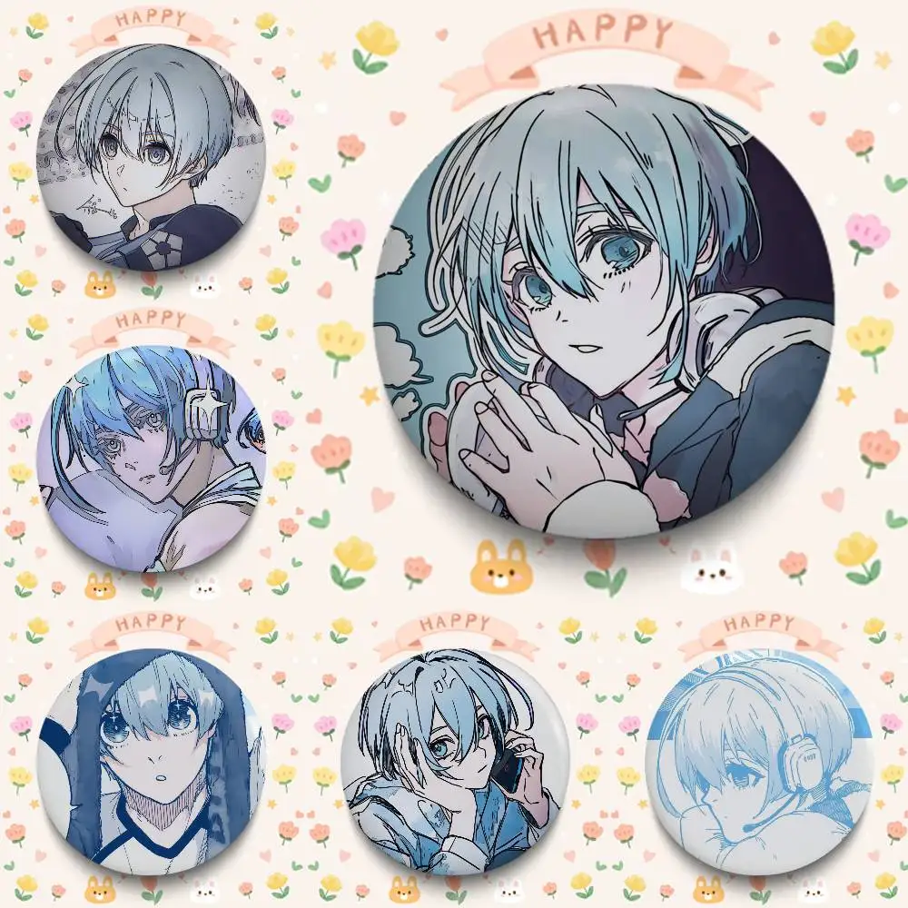 1pc Cute H-hiori Yo Widget Badges 25 32 44 58 75 Mm Round Cosplay Pin Bag Decor Fans Collect Friends Gifts Brooch Souvenir