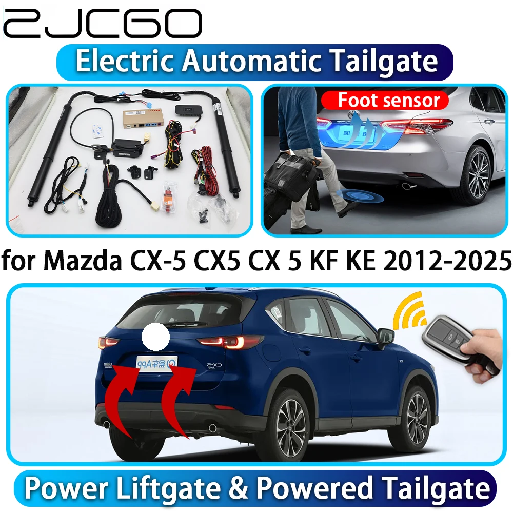 

ZJCGO for Mazda CX-5 CX5 CX 5 KF KE 2012-2025 OEM Automatic Power Liftgate Powered Tailgate Intelligent Trunk Lift Control Kit