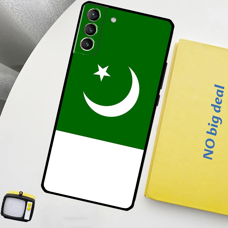 Pakistan Passport Flag Case For Samsung Galaxy S23 FE S22 Ultra S20 S21 FE S8 S9 S10 Plus Note 10 20 Ultra Cover