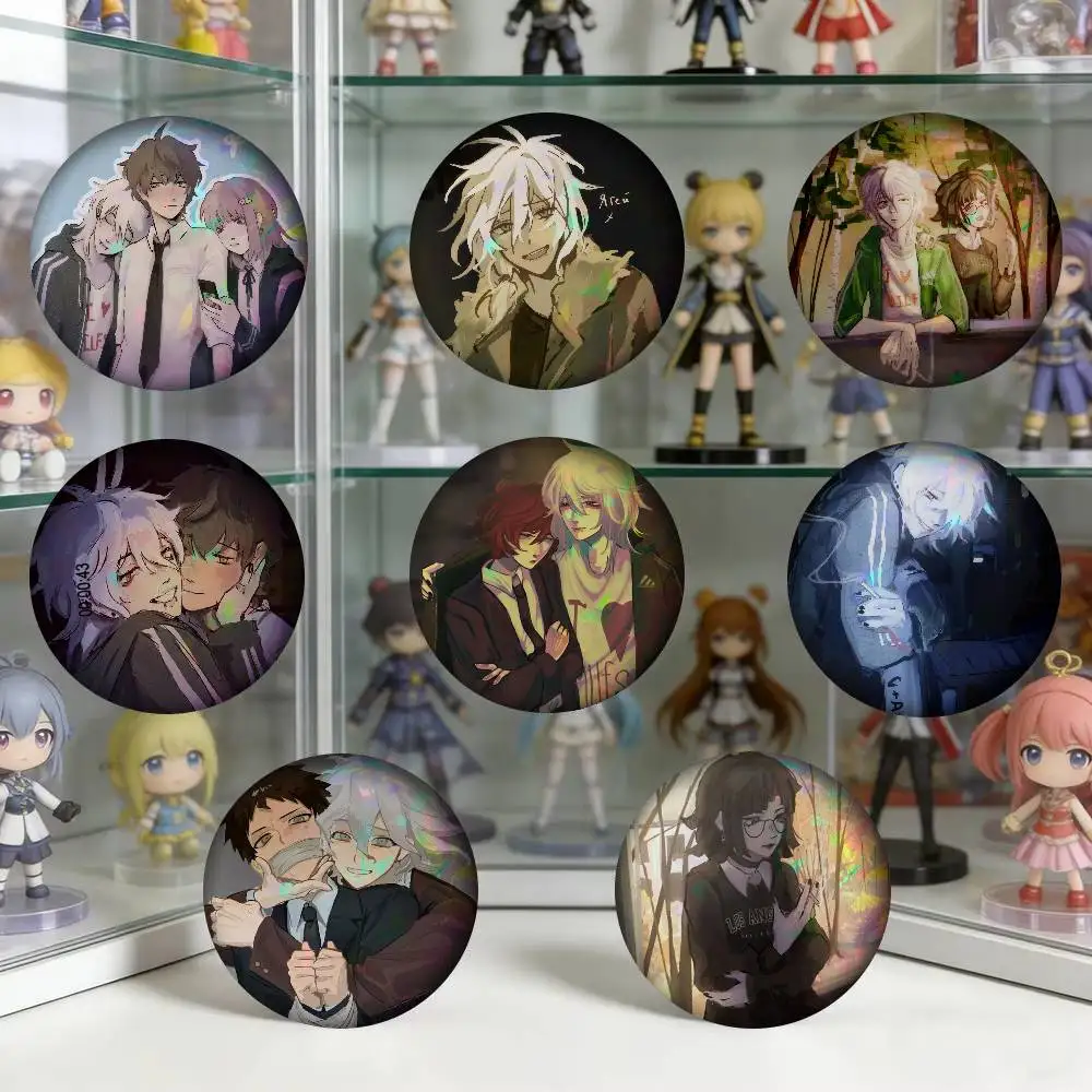 Broche en fer blanc personnalisée « La Promesse de l'Espoir » pour créateurs d'anime, badge de col de dessin animé, cadeau pour fans