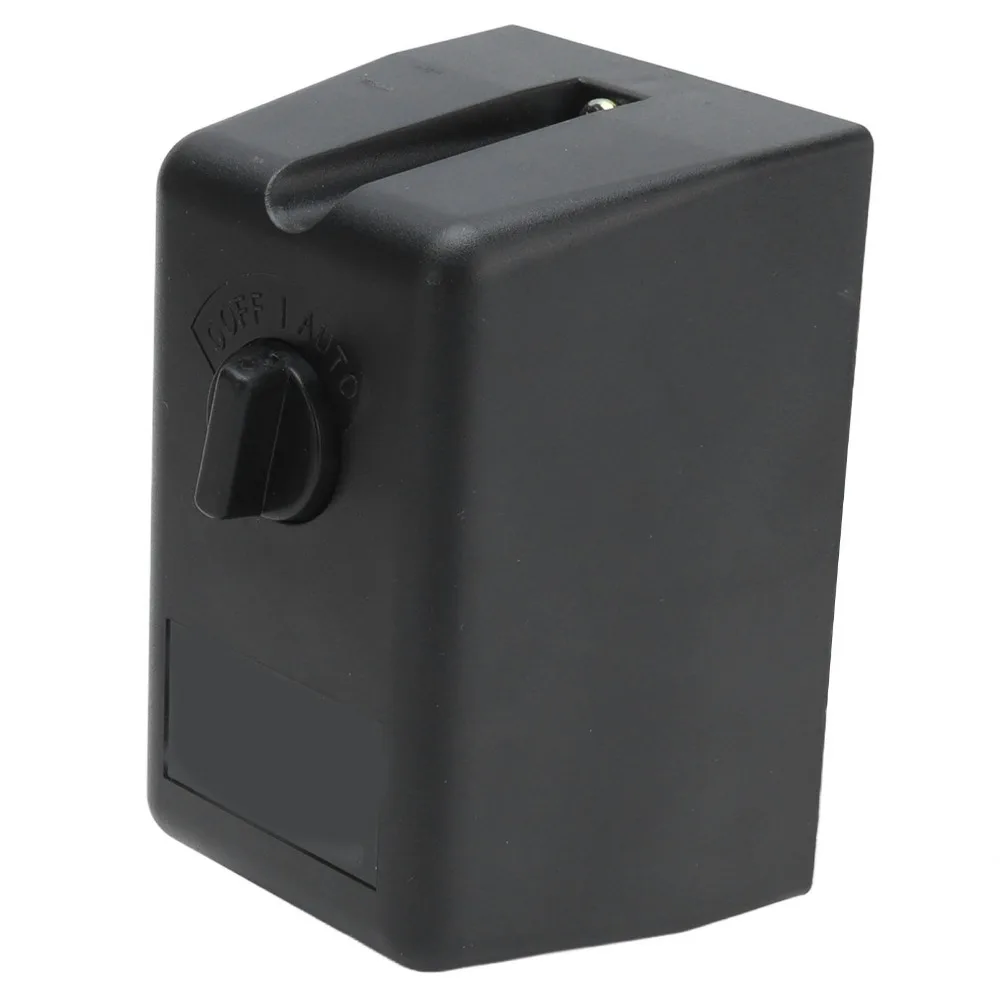 

Переключатель давления воздушного компрессора ABS 220 В 380 В G1/4 дюйма Регулятор давления с резьбой Высокопроизводительный автоматический контроллер 15 А