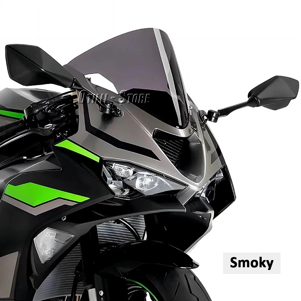 For Kawasaki Ninja ZX6R ZX 6R 2024 2025 Motorcycle Accessories Windshield Wind Deflectors Viser Visor NINJA ZX-6R Windscreens