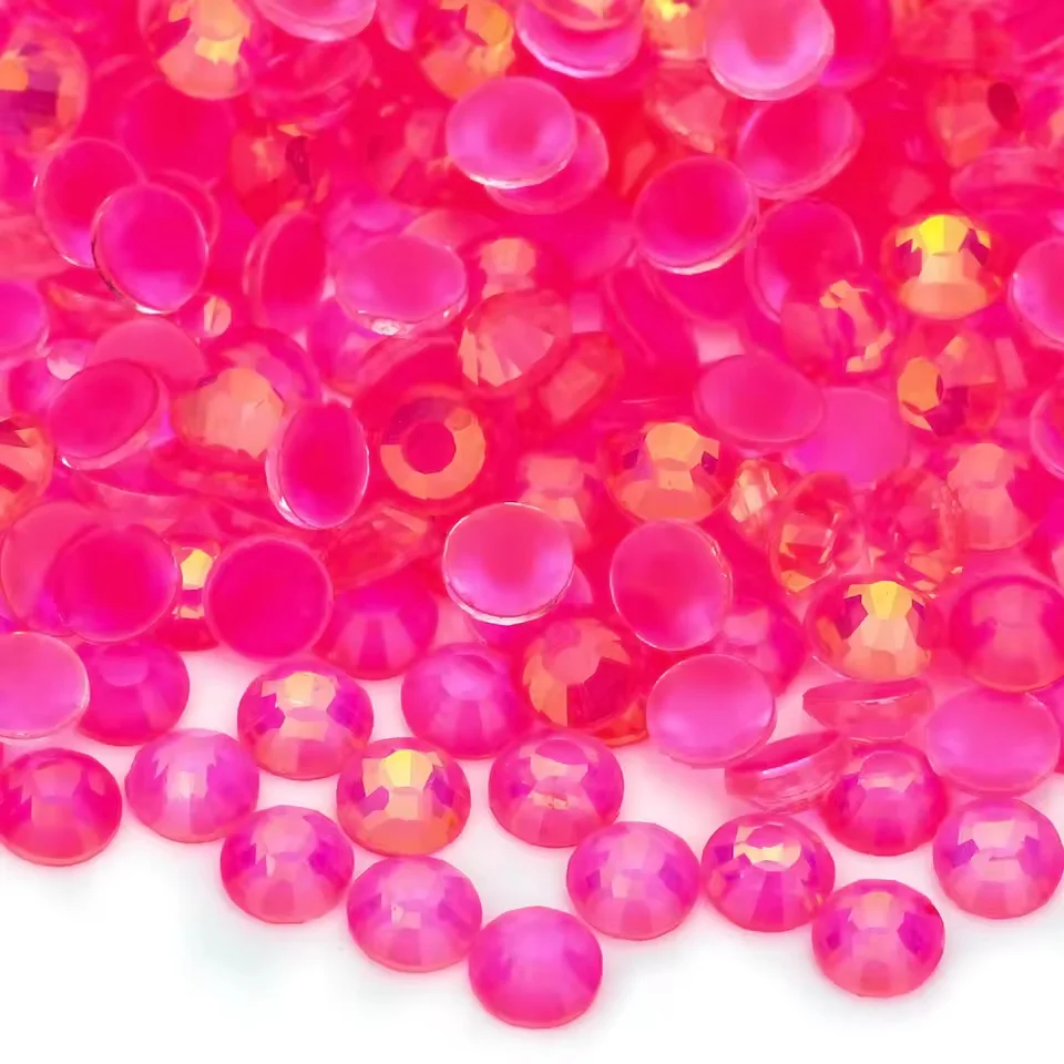 بريق مضيئة أوبال غير الحرارة إصلاح كريستال مسمار حجر الراين مناسبة لفستان مسمار قلادة مسمار الفن الماس #6