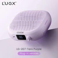 Aspiradora para decoración de uñas, turbina tipo batería, silencioso, gran succión, removedor de pulido, pequeña máquina de polvo para uñas