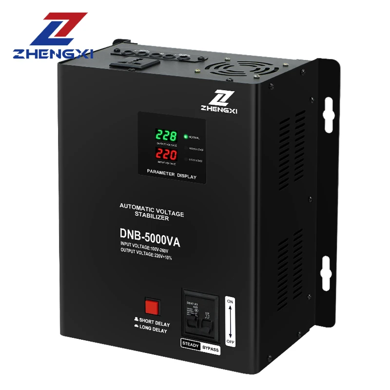 High quality stable 5KVA 8KVA 10KVA voltage stabilizer ac voltage regulator of relay type