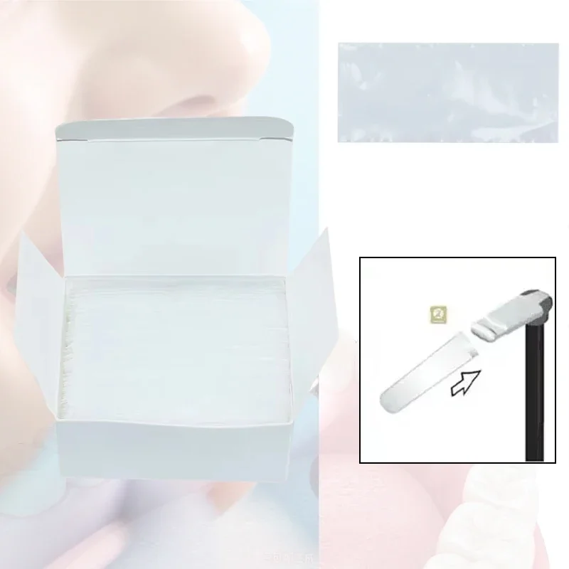2000pcs Disposable Dental Bite Block Covers Sleeves Hygienic Panoramic X-Ray Film Lab Protection