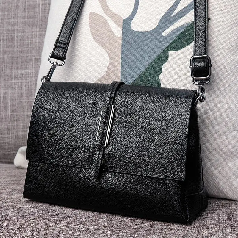 2023 New Fashion Solid Women Handbags European Design Leather Ladies Shoulder Bags Female Girl Brand Luxury Crossbody Bag