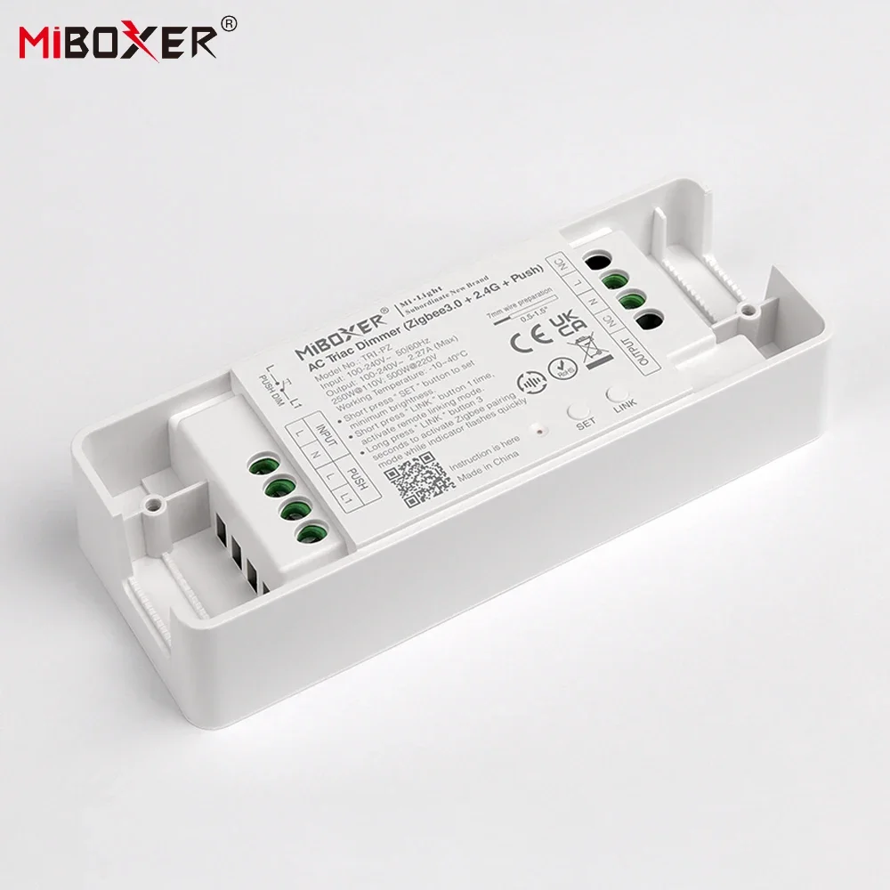 Imagem -05 - Lâmpadas Led Dimmable Triac Dimmer Triac Brilho Ajustável Zigbee 3.0 2.4ghz Push Google Home Alexa 500w Triac