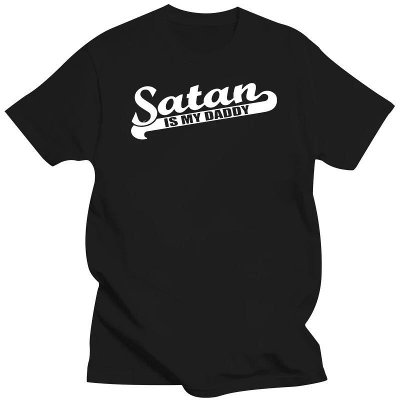 Blackcraft Cult - SATAN IS MY DADDY - Men T-Shirt Occult Goth Fashion