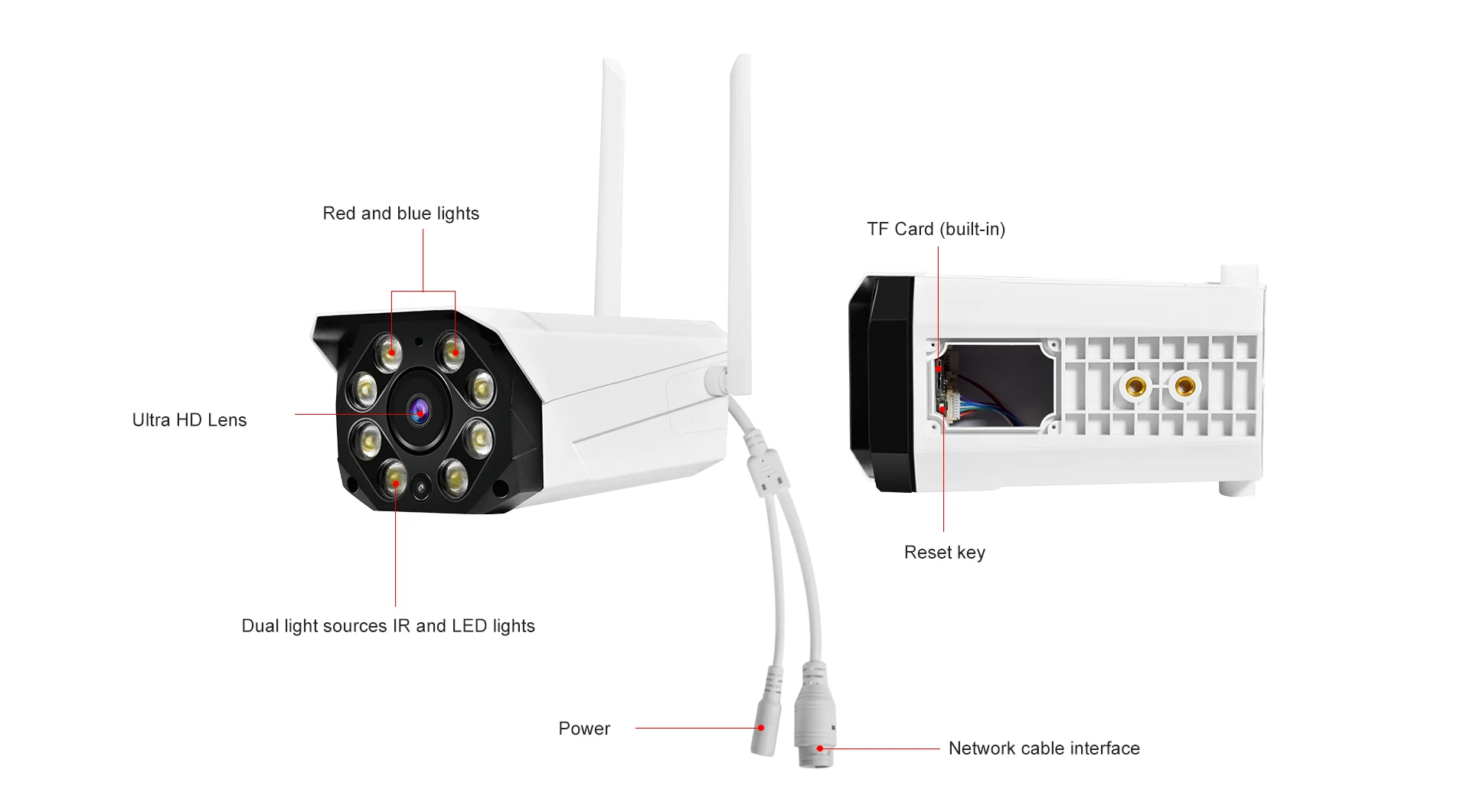 Vstarcam CS550 3MP 1296P Luar Ruangan Tahan Air IP Kamera Peluru AI Humanoid Alarm Asap Deteksi Gerakan Interkom Monitor Bayi