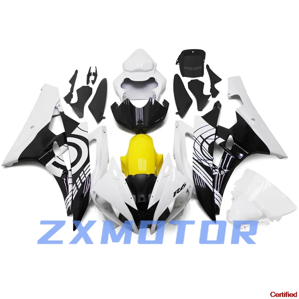 YZF-R6 2006 2007 полный комплект обтекателей для YAMAHA YZF R6 06 07, полный пластиковый обтекатель для мотоцикла, подходит