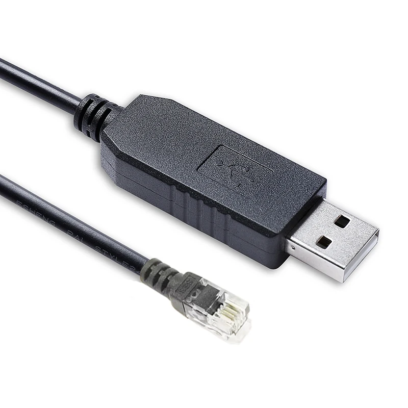 FTDI Ioptron 4P4C RJ9 to USB RS232 serial cable for Ioptron IEQ30 Pro IEQ45 Pro CEM60 Firmware Upgrade and Mount PC Control.