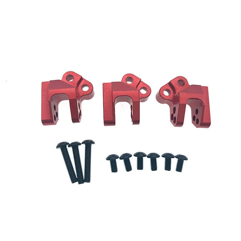 For 1/10 Model Car Axial Scx10 Iii AX103007 Aluminum Alloy Fixed Code Pull Bar Installation Code Spare Parts Accessories Red