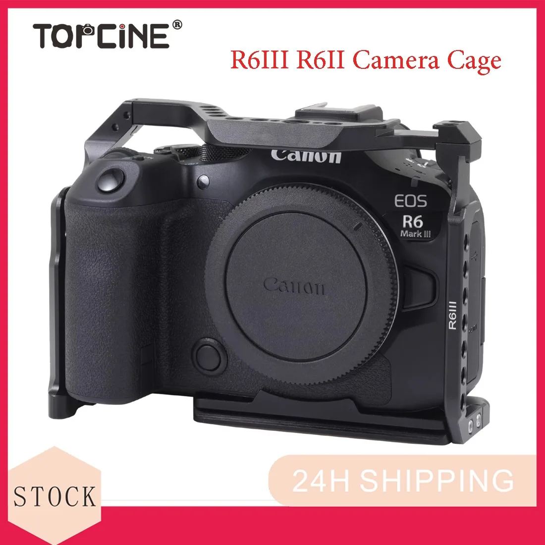 gabbia-per-fotocamera-r6iii-per-canon-eos-r6ii-r6iii-gabbia-r62-gabbia-r63-in-alluminio-con-attacco-cold-shoe-e-interfacce-multiple-per-accesso-completo