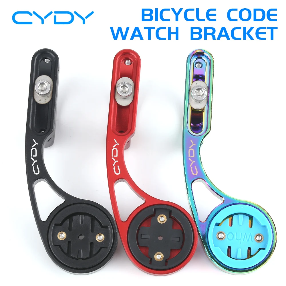 Cydy-soporte para manillar de bicicleta Garmin Edge, montaje de aleación para Gopro, Bryton Rider, Gps, velocímetro, Wahoo