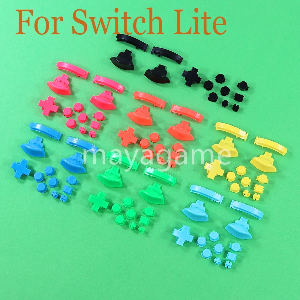 

20sets Colorful Replacement ABXY D Pad Keys Buttons for Nintendo Switch Lite Controller L R ZL ZR Trigger