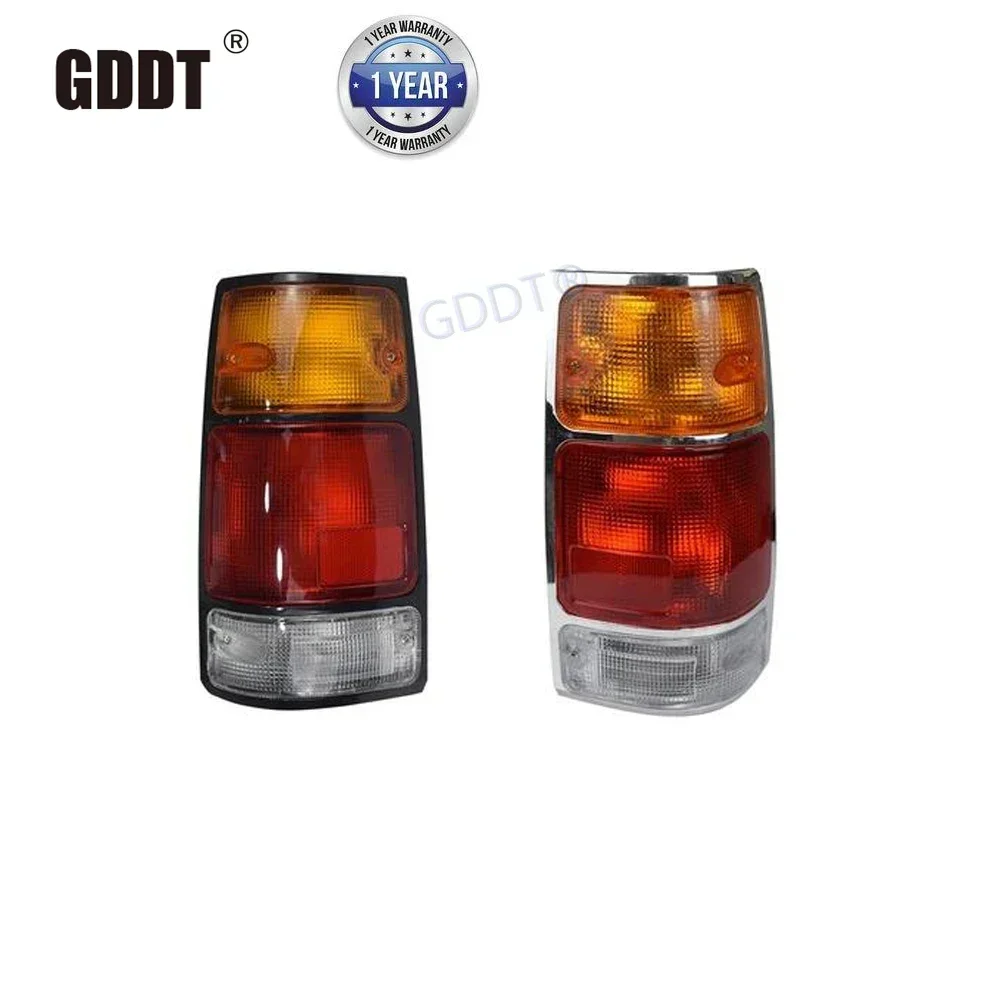 1 Piece Black or Chrome Rear Lamp for Isuzu Pickup 1991-1996 1992 Tail Light for Holden Rodeo TF TFR Truck Free Bulbs and Wires