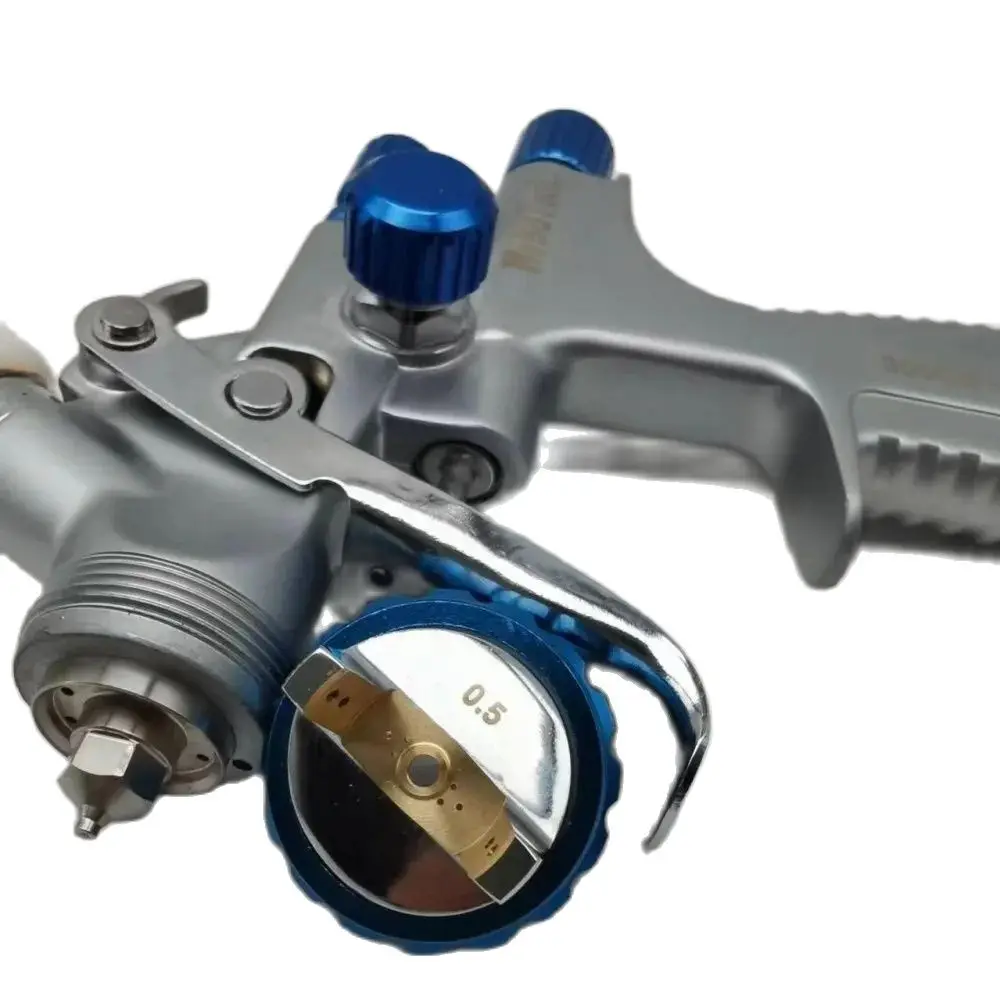 MINI pistola de pulverización de boquilla con adaptador, aerógrafo para pintura de coche, 0,5/1,0/0,8 MM, 250CC