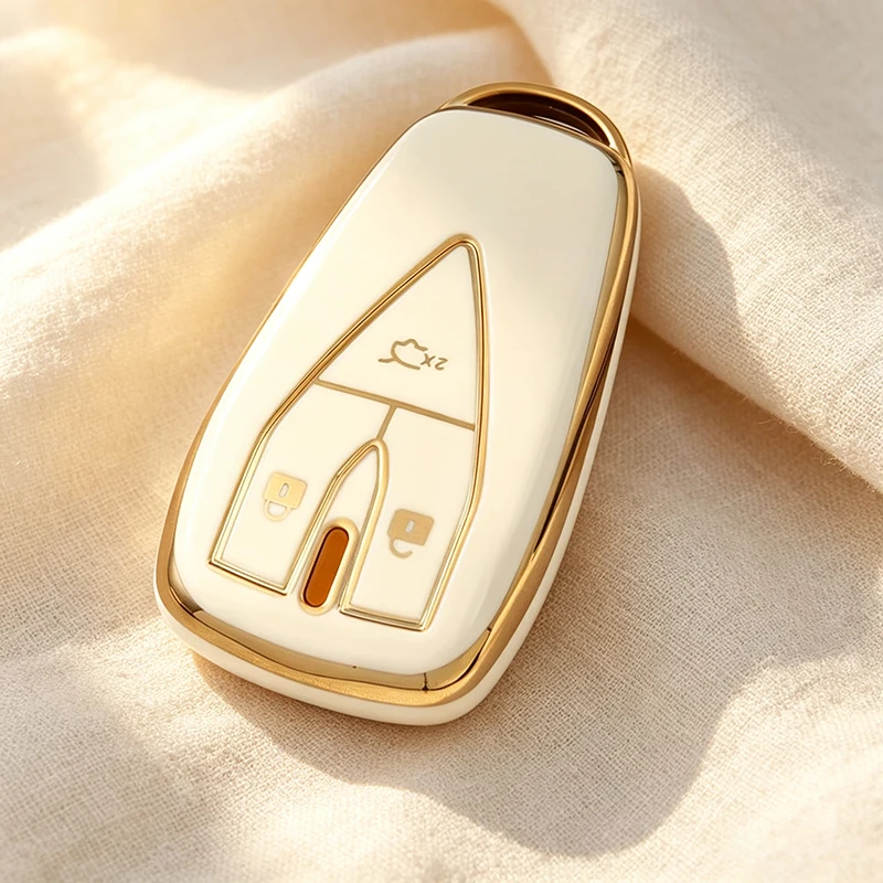 3 Buttons TPU Car Remote Key Case Cover Protect Shell Bag for Changan CS35PLUS CS55PLUS CS75 PLUS Eado UNI-T UNI K 2019 - 2022