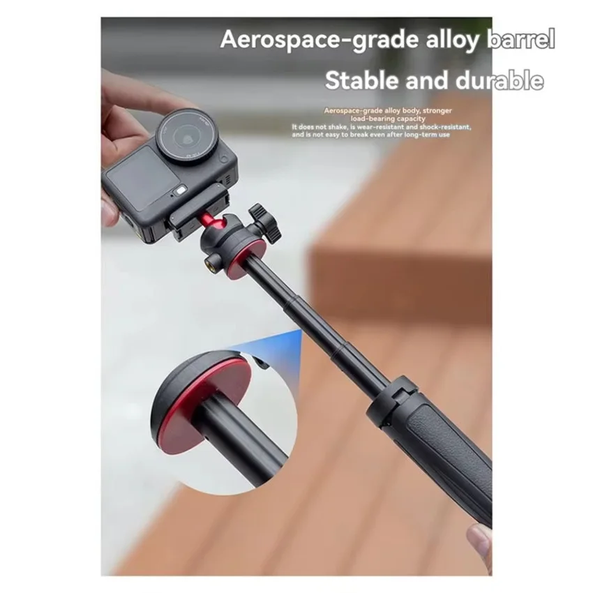 

DJI Action 6 Magnetic Handheld Selfie Stick Mini Desktop Extendable Tripod Action Camera Mount Accessory