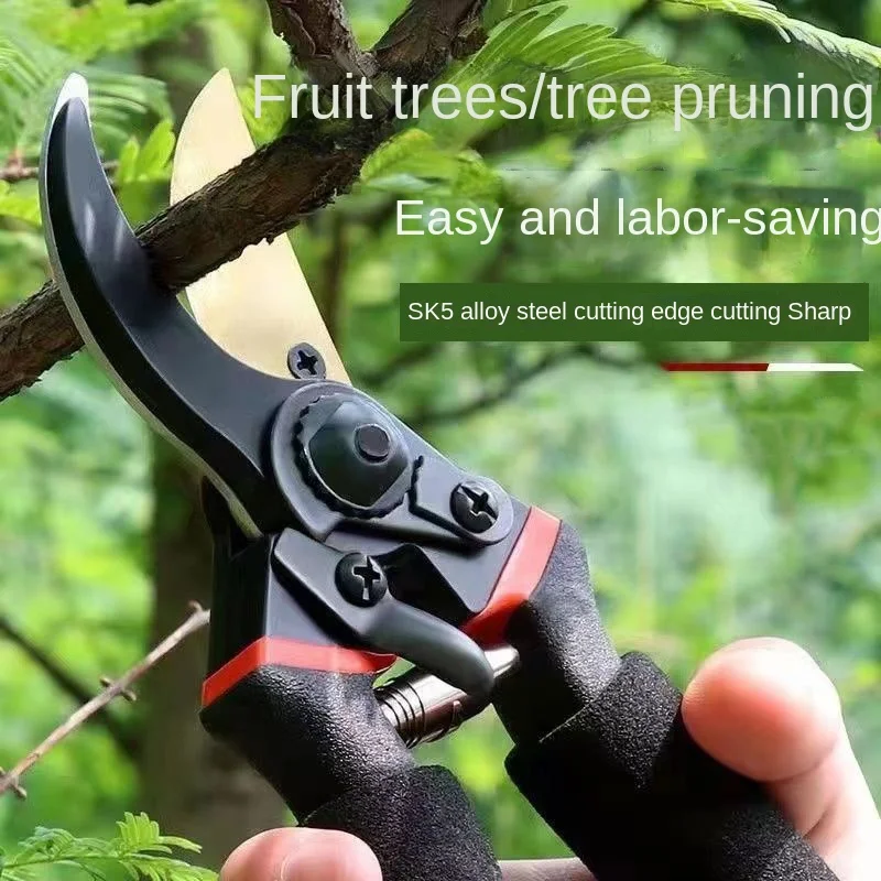 

Multi Functional Garden Pruning Shears Labor-saving Stainless Steel Bonsai Fruit Trees Coarse Branch Pruning Gardening Tools