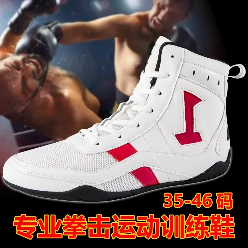 สินค้าขายดีมาใหม่: รองเท้ามวยปล้ำมืออาชีพ ระบายอากาศได้ดี ใช้งานได้หลากหลาย เหมาะสำหรับฤดูหนาว รองเท้าฝึกซ้อมคุณภาพสูง
