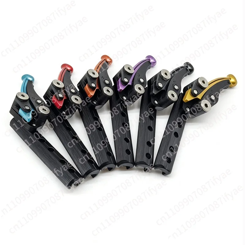 Universal sports wheelchair scissors brake aluminum alloy material multi-color view 5