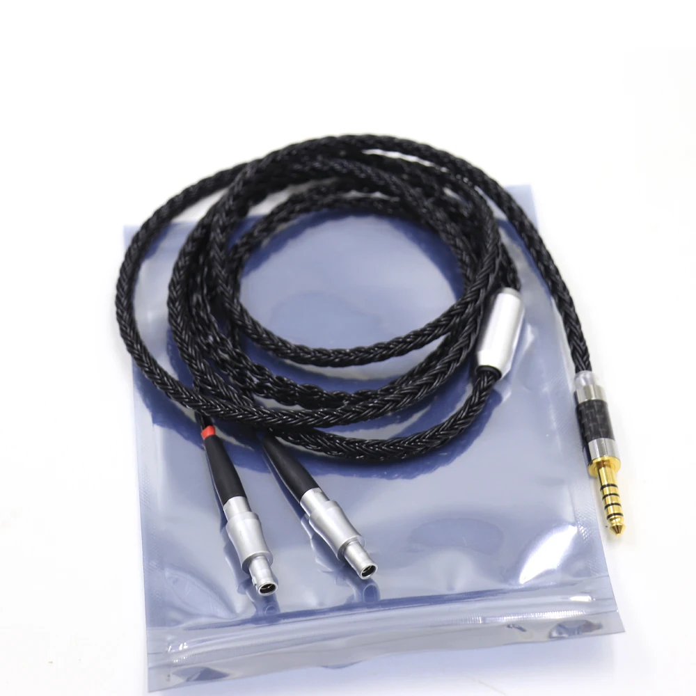 Высококачественный 16-ядерный 99% 7N OCC кабель для наушников Sennheiser HD800 HD800s HD820s HD820 Enigma Acoustics Dharma D1000