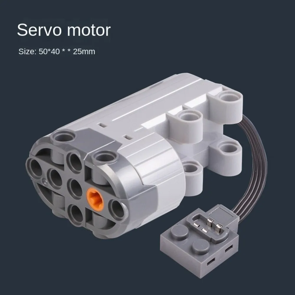PF MOC Building Blocks Power Functions 2.0 Upgraded Version Technical Motor Parts DIY Gray/Red Servo Motor Receiver Controller