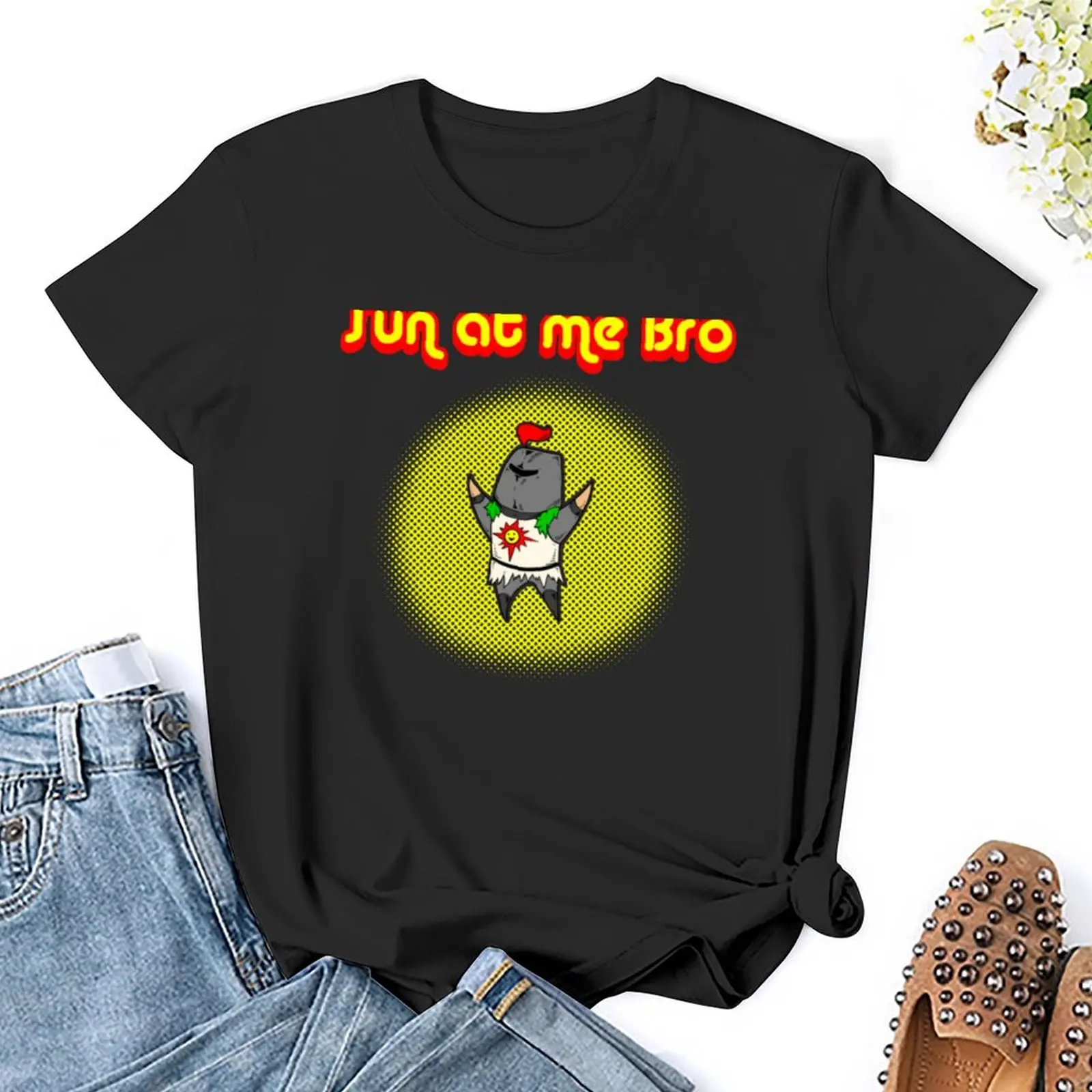 Zon Naar Me Bro! T-Shirt Graphics T-Shirt Met Korte Mouwen T-Shirts Voor Vrouwen