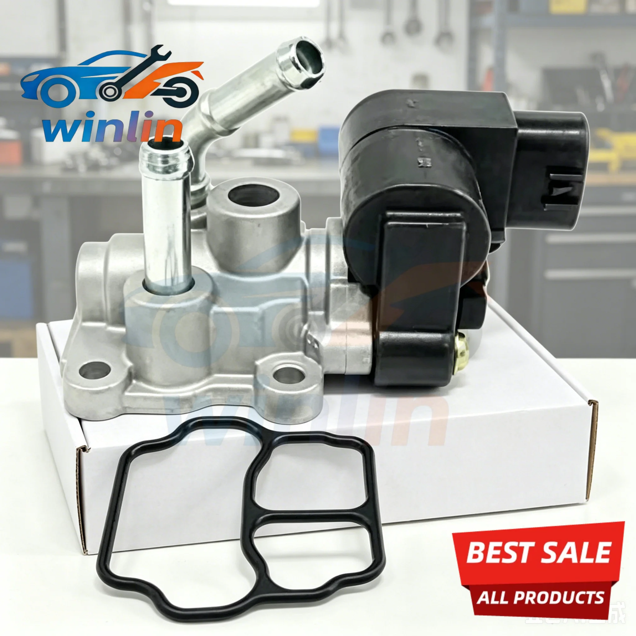 Válvula de Controle de Ar em Marcha Lenta OEM para Toyota Daihatsu Cuore VI L7 1.0 1998-2003 22270-97201 136800-1250