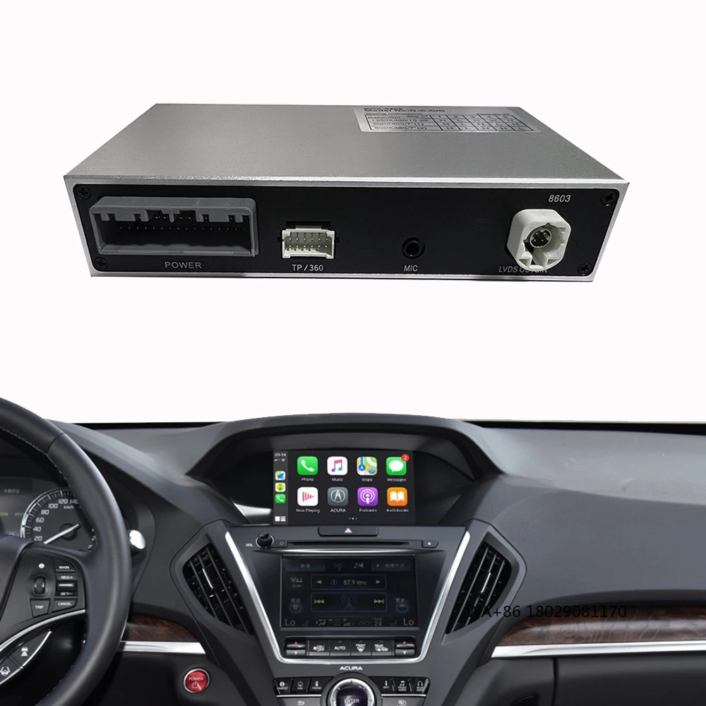 Android Auto for MDX RDX TLX ILX RLX TL 2012 Radio Car Player Mirror Link Wireless Carplay Support Rear