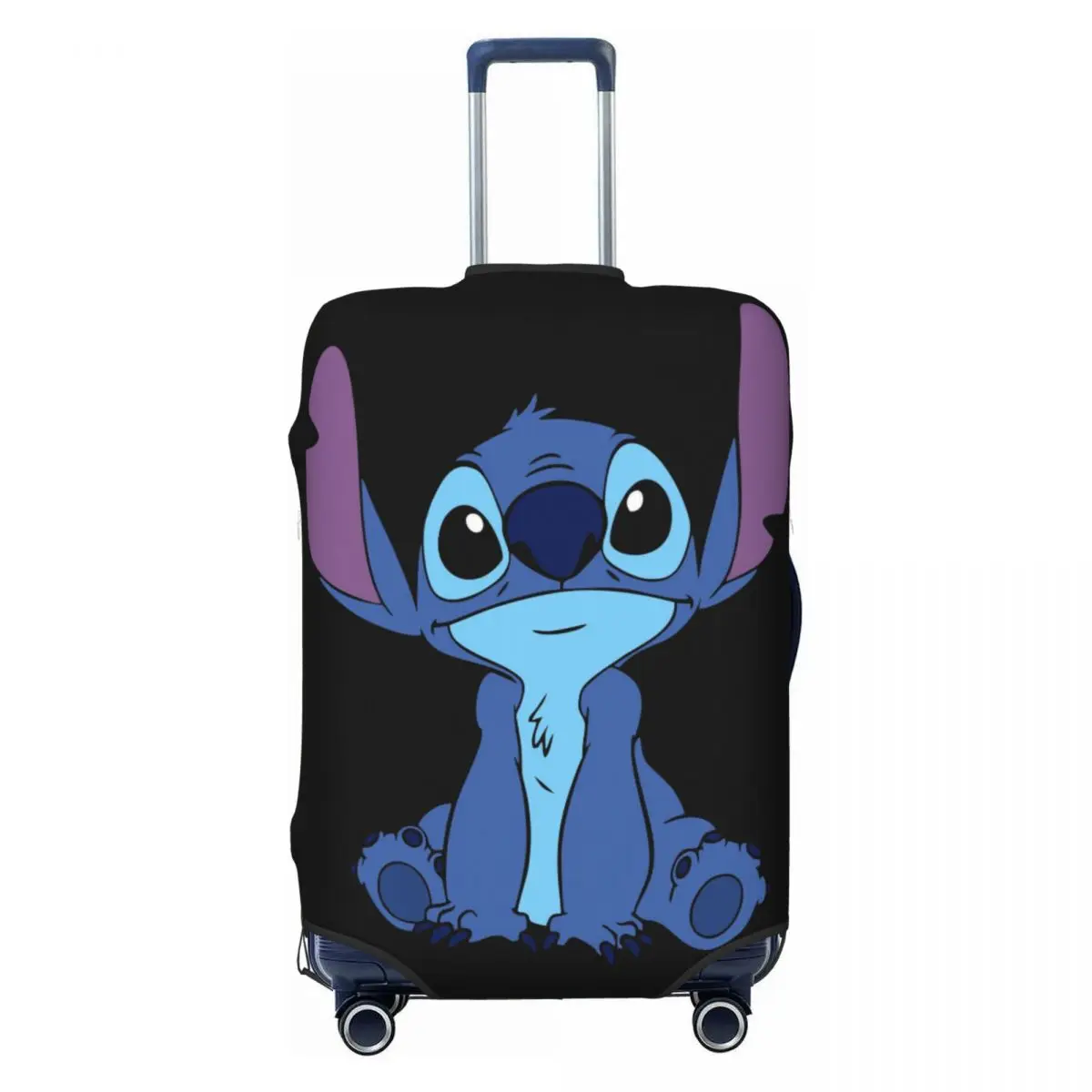 

Kawaii Stitch Travel Luggage Cover Washable Cartoon Suitcase Cover Protector Fit 18-32 Inch