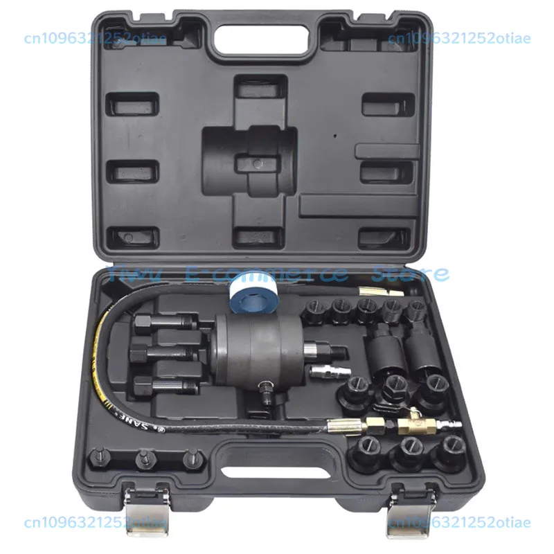 2024 common rail diesel engine injector pneumatic puller hammer disassembly pneumatic disassembly puller combination tool set BB