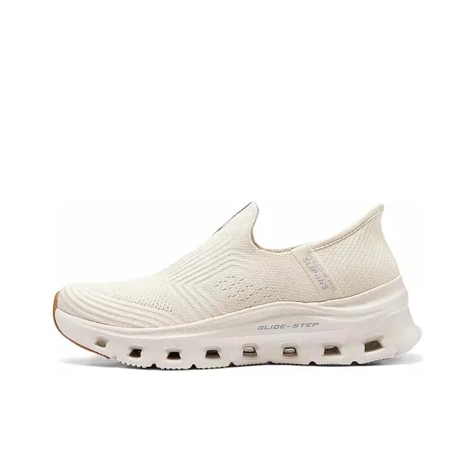 Skechers Sport Abrasion Resistant Low top Casual Shoes Women's Ecru 150422-NAT